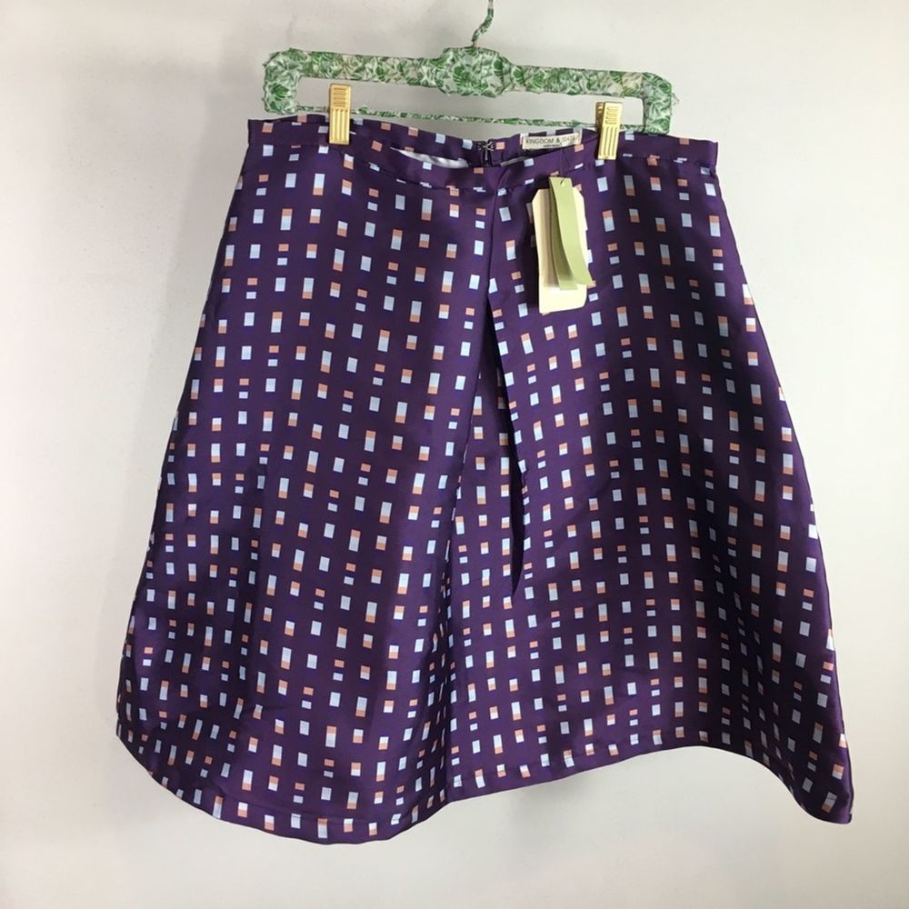 NWT Kingdom and State A Line Skirt And Top Size XL